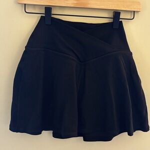 Offline Black Skater Skirt lined with shorts